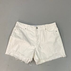 Time and Tru Women's Cream Jean Shorts